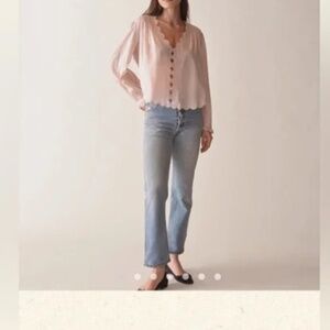 NWT Doen Elayne top in rosewood